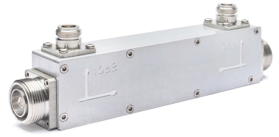Extra Low PIM 12dB Wideband Dual-directional Coupler, 4.3-10F